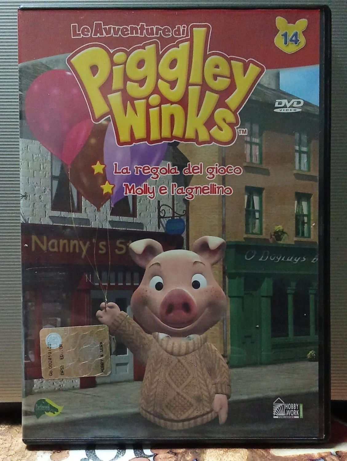 TeknoFilm - DVD – LE AVVENTURE DI PIGGLEY WINKS Vol. 14 di Jeff Gordon e John Over (2003) - HOBBY & WORK