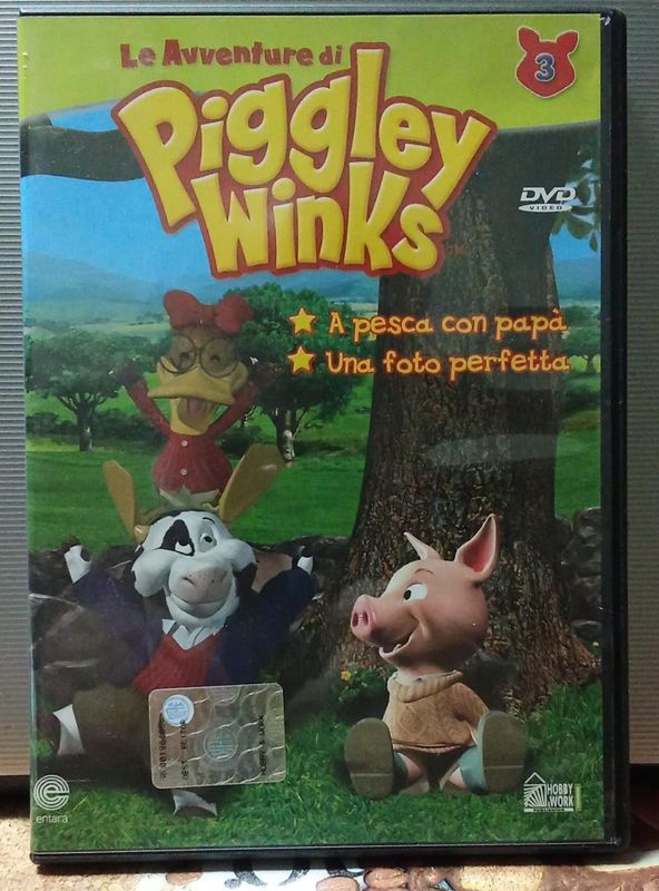 TeknoFilm - DVD – LE AVVENTURE DI PIGGLEY WINKS Vol. 3 di Jeff Gordon e John Over (2003) - HOBBY & WORK