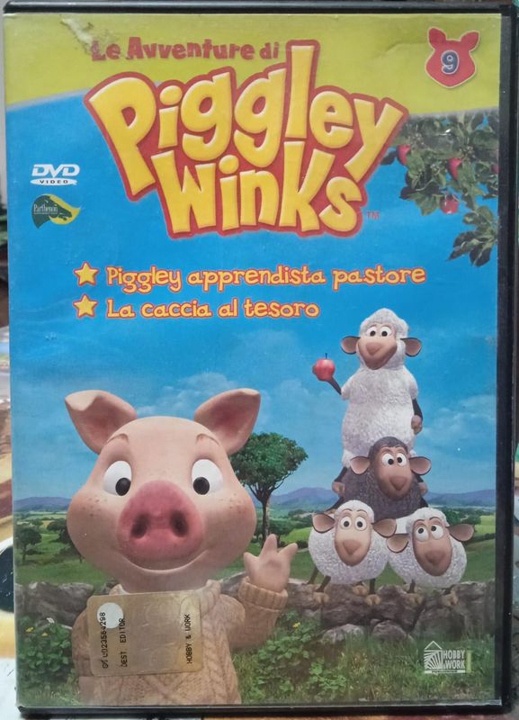 TeknoFilm - DVD – LE AVVENTURE DI PIGGLEY WINKS Vol. 09 di Jeff Gordon e John Over (2003) - HOBBY & WORK