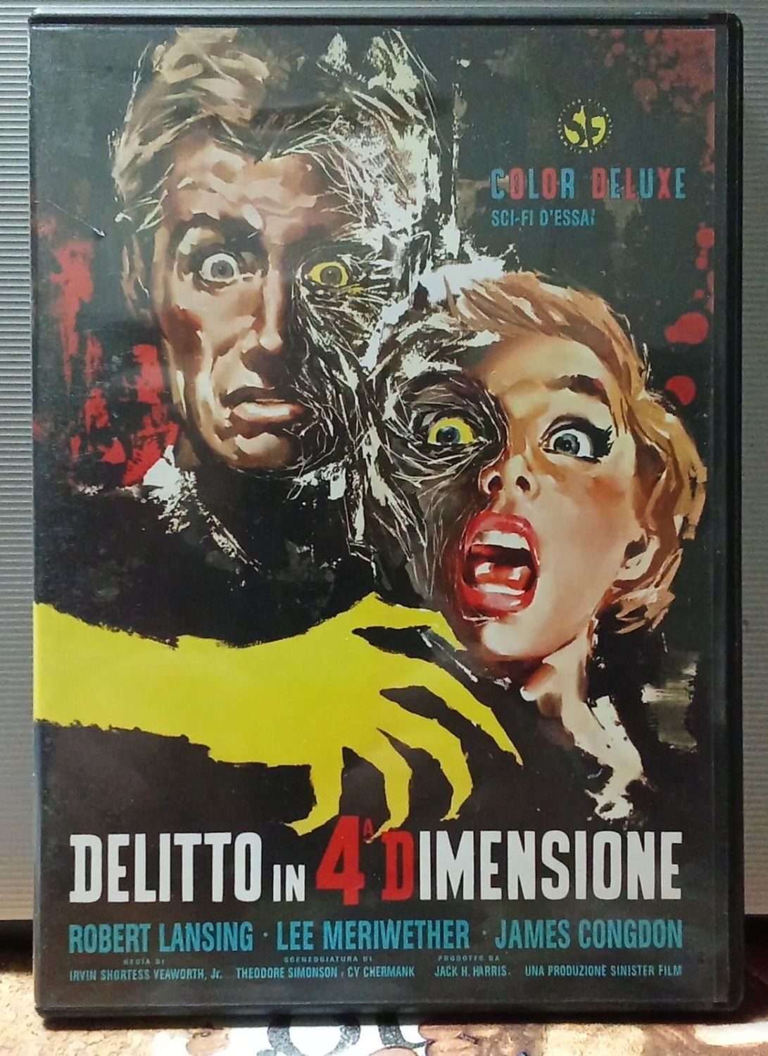 TeknoFilm - DVD – Delitto In Quarta Dimensione Delitto In 4 Dimensione di Irving Shortess Yeaworth Jr. (1959) - SINISTER