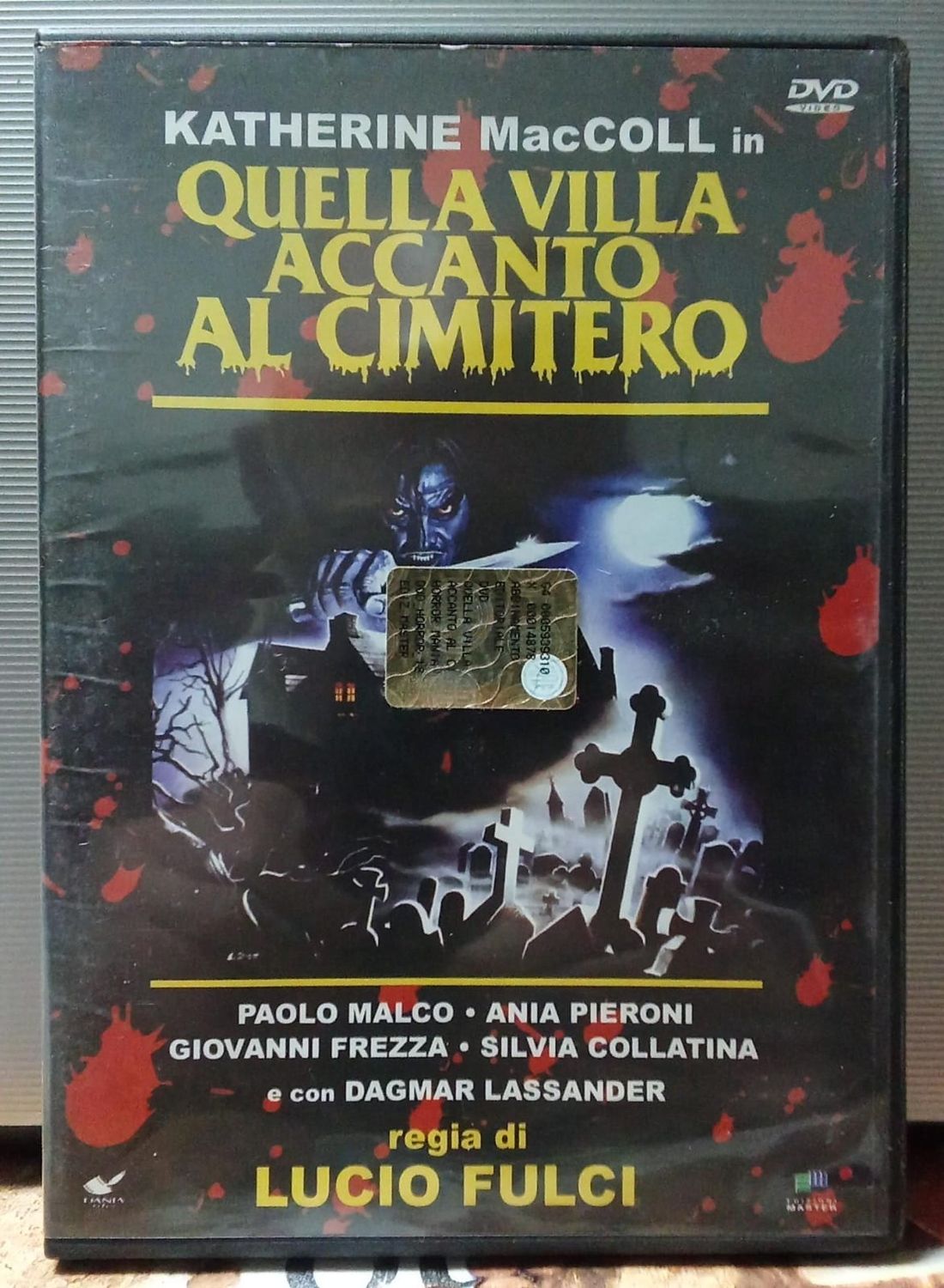 TeknoFilm - DVD – Quella Villa Accanto al Cimitero di Lucio Fulci (1981) - EDIZIONI MASTER
