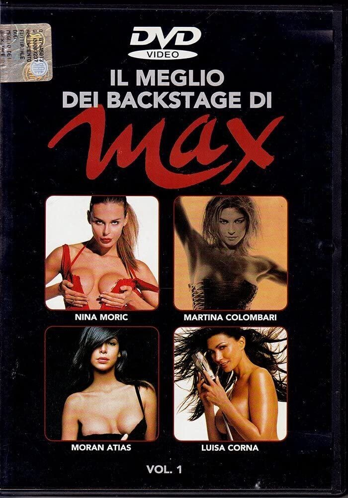TeknoFilm - DVD – IL MEGLIO DEI BACKSTAGE DI MAX Vol. 01 (2003) - MAX TeknoFilm - DVD – IL MEGLIO DEI BACKSTAGE DI MAX Vol. 01 (2003) - MAX