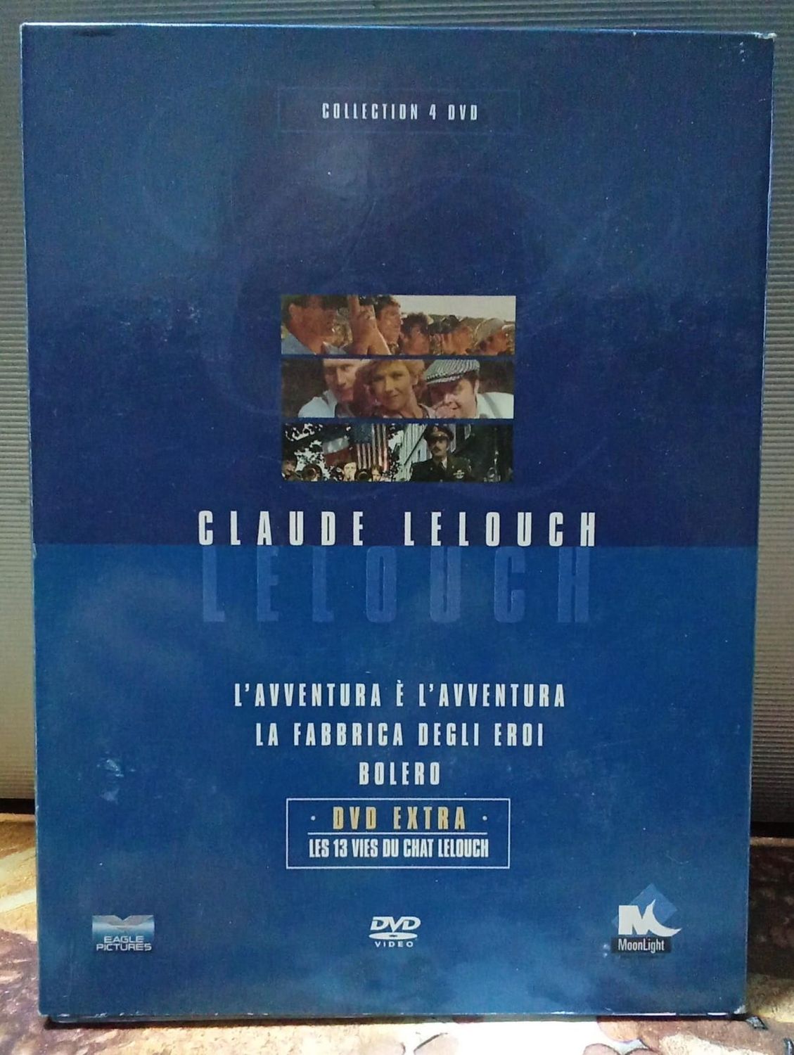 TeknoFilm - Box 4 DVD – Claude Lelouch: L'Avventura E' l'Avventura - La Fabbrica degli eroi - Bolero (1972) - EAGLE TeknoFilm - Box 4 DVD – Claude Lelouch: L'Avventura E' l'Avventura - La Fabbrica degli eroi - Bolero (1972) - EAGLE