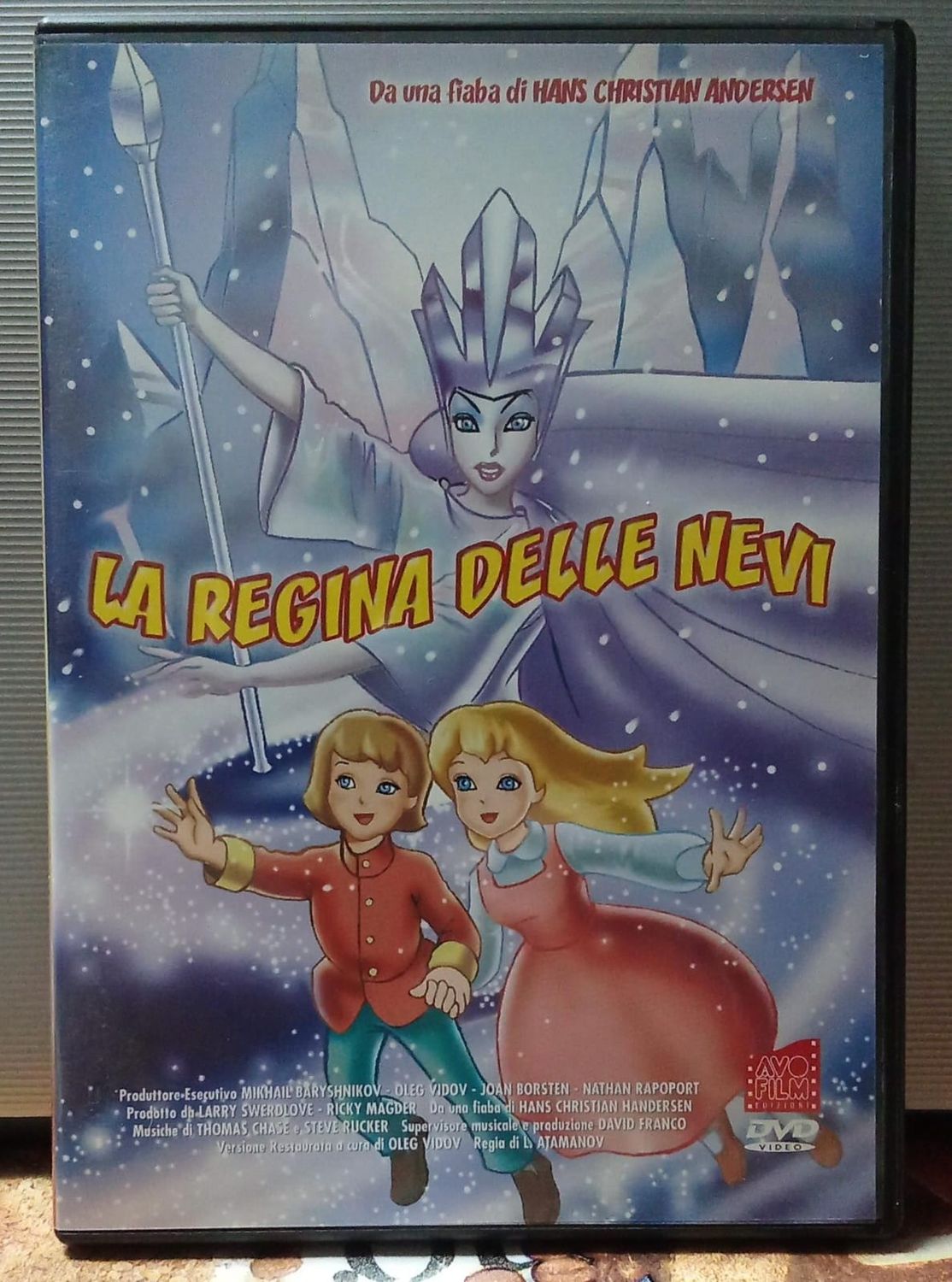 TeknoFilm - DVD - La Regina delle Nevi di L. Atamanov (2004) - AVOFILM TeknoFilm - DVD - La Regina delle Nevi di L. Atamanov (2004) - AVOFILM