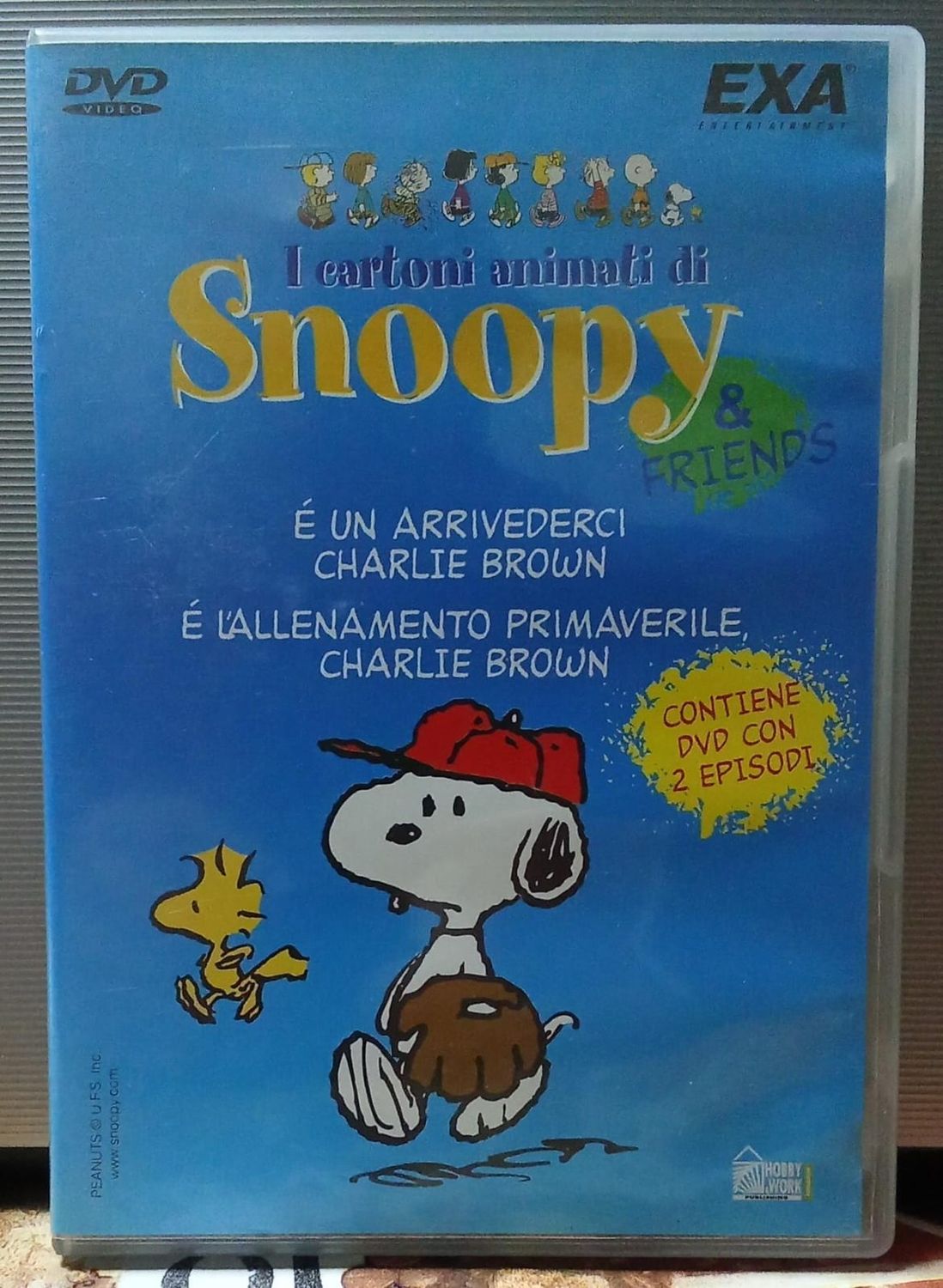 TeknoFilm - DVD – I Cartoni Animati di Snoopy & Friends - E' un rrivederci E' l'Allenamento Primaverile di A.A.V.V. (1992) - HOBBY & WORK