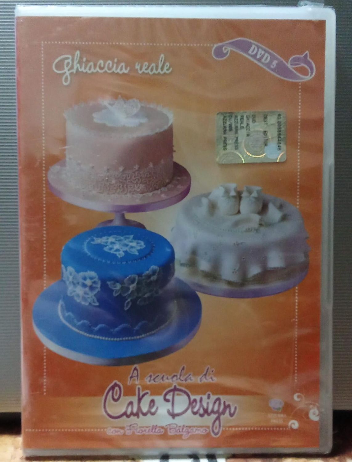 TeknoFilm - DVD - A Scuola di Cake Design 5 - Ghiaccia Reale (2013) - AZZURRA PRESS