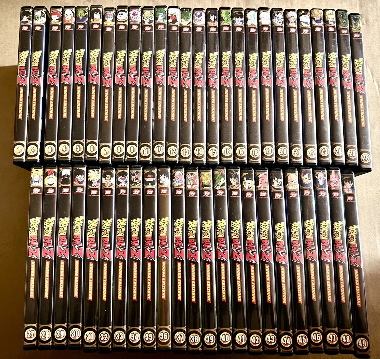 TeknoFilm – 49 DVD – Dragon Ball Z Serie Tv 291 Episodi di Daisuke Nishio (1989) - DE AGOSTINI TeknoFilm – 49 DVD – Dragon Ball Z Serie Tv 291 Episodi di Daisuke Nishio (1989) - DE AGOSTINI