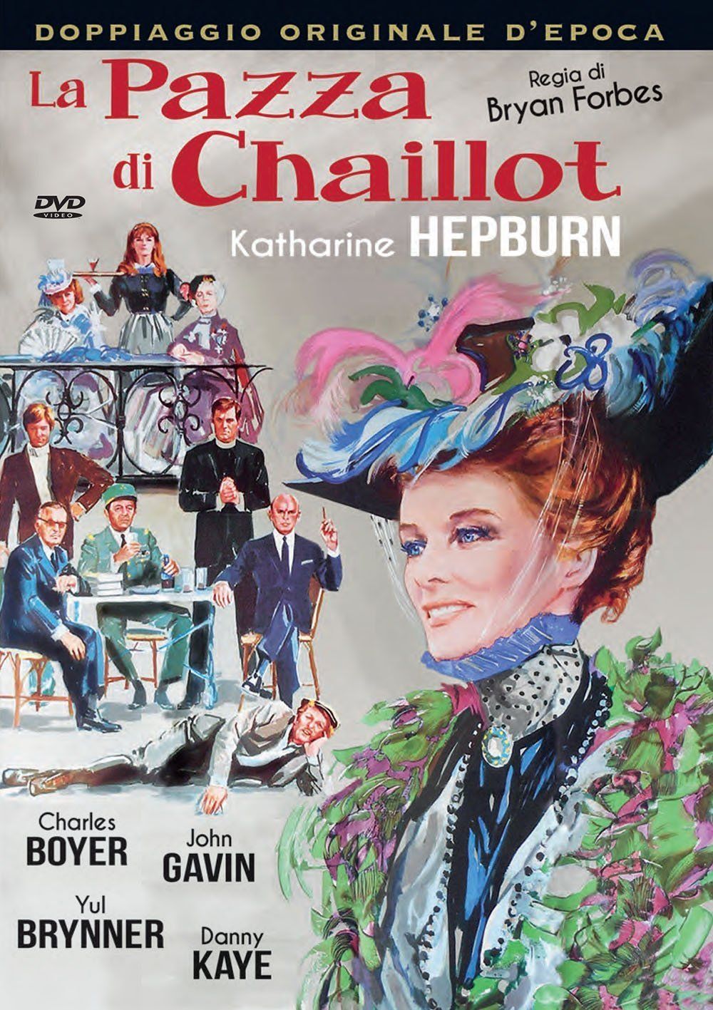 TeknoFilm - DVD - La Pazza di Chaillot di Bryan Forbes (1969) - A & R TeknoFilm - DVD - La Pazza di Chaillot di Bryan Forbes (1969) - A & R