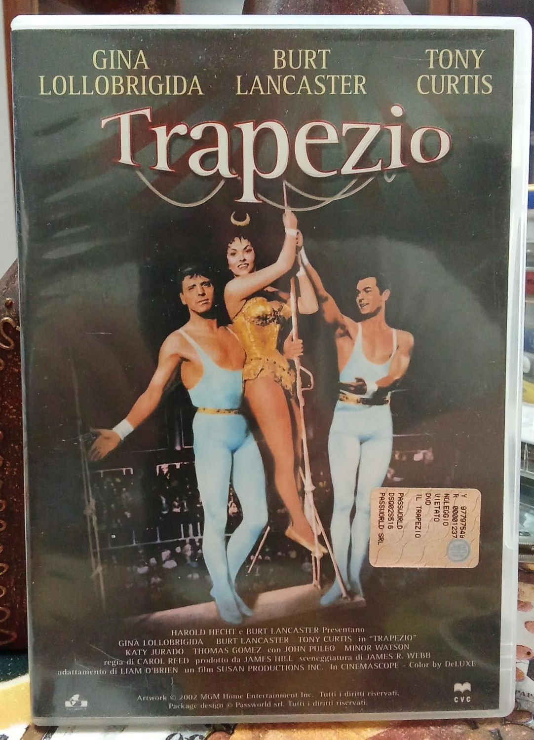 TeknoFilm - DVD - TRAPEZIO di Carol Reed (1956) - PASSWORLD TeknoFilm - DVD - TRAPEZIO di Carol Reed (1956) - PASSWORLD
