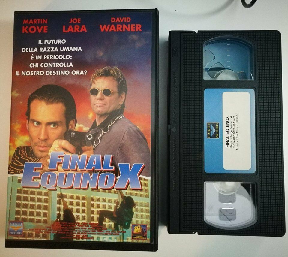 TeknoFilm - VHS – FINAL EQUINOX di Serge Rodnunsky (1995) - 20TH CENTURY FOX TeknoFilm - VHS – FINAL EQUINOX di Serge Rodnunsky (1995) - 20TH CENTURY FOX