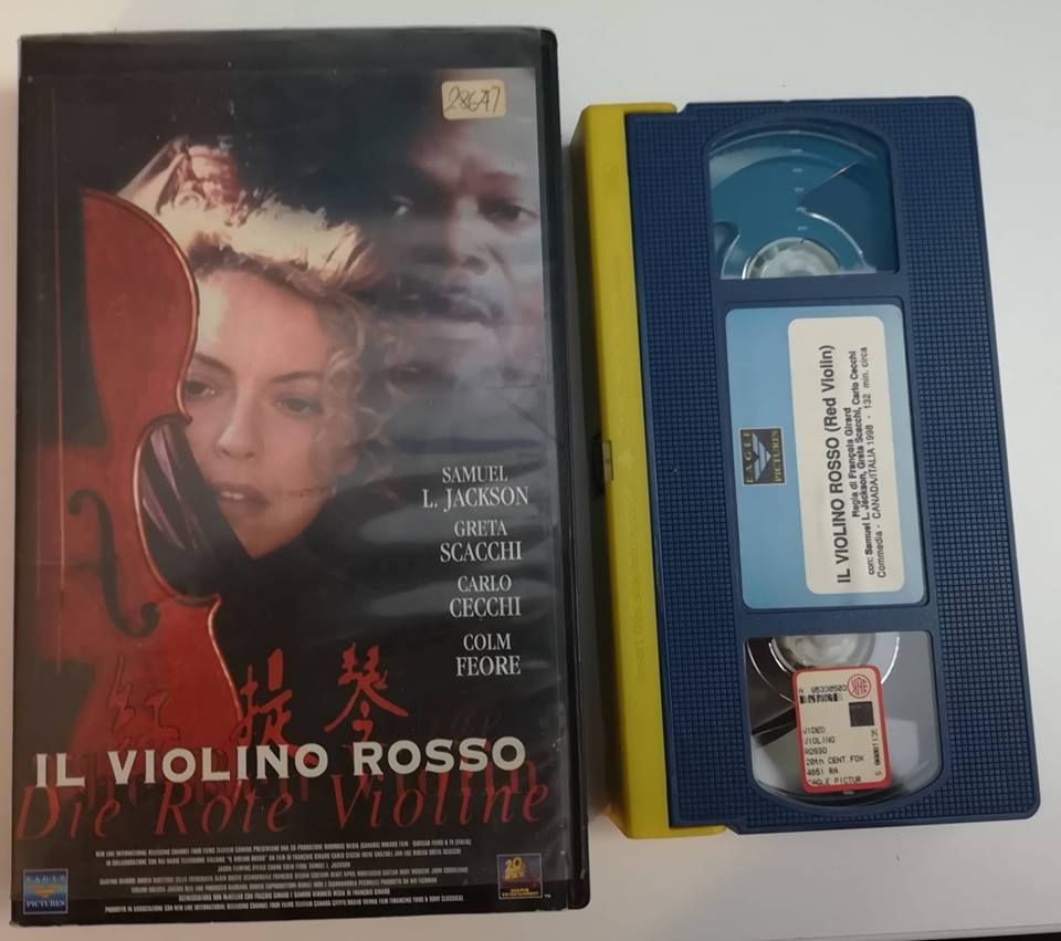 TeknoFilm - VHS – IL VIOLINO ROSSO di François Girard (1998) - 20TH CENTURY FOX (INEDITO IN DVD)