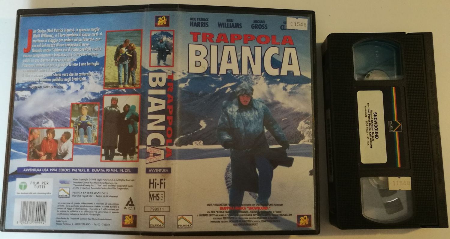 TeknoFilm - VHS – TRAPPOLA BIANCA di Christian Duguay (2002) - 20TH CENTURY FOX (INEDITO IN DVD) TeknoFilm - VHS – TRAPPOLA BIANCA di Christian Duguay (2002) - 20TH CENTURY FOX (INEDITO IN DVD)