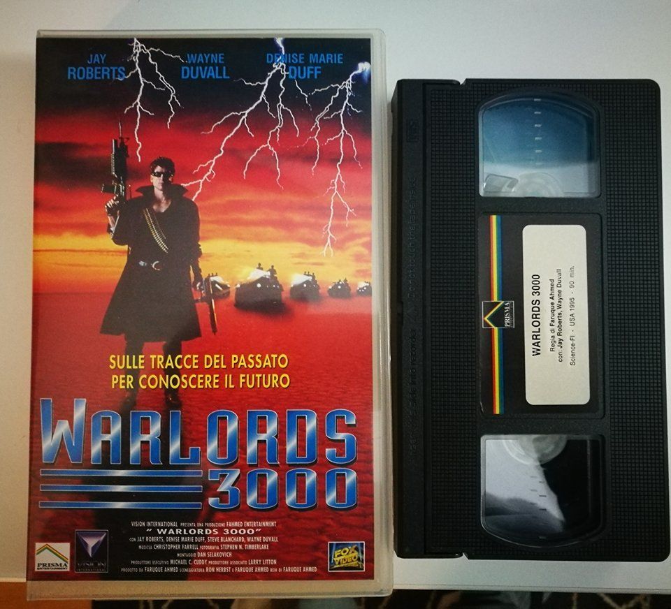 TeknoFilm - VHS – WARLORDS 3000 di Faruque Ahmed (1992) - FOX PRISMA (INEDITO IN DVD) TeknoFilm - VHS – WARLORDS 3000 di Faruque Ahmed (1992) - FOX PRISMA (INEDITO IN DVD)
