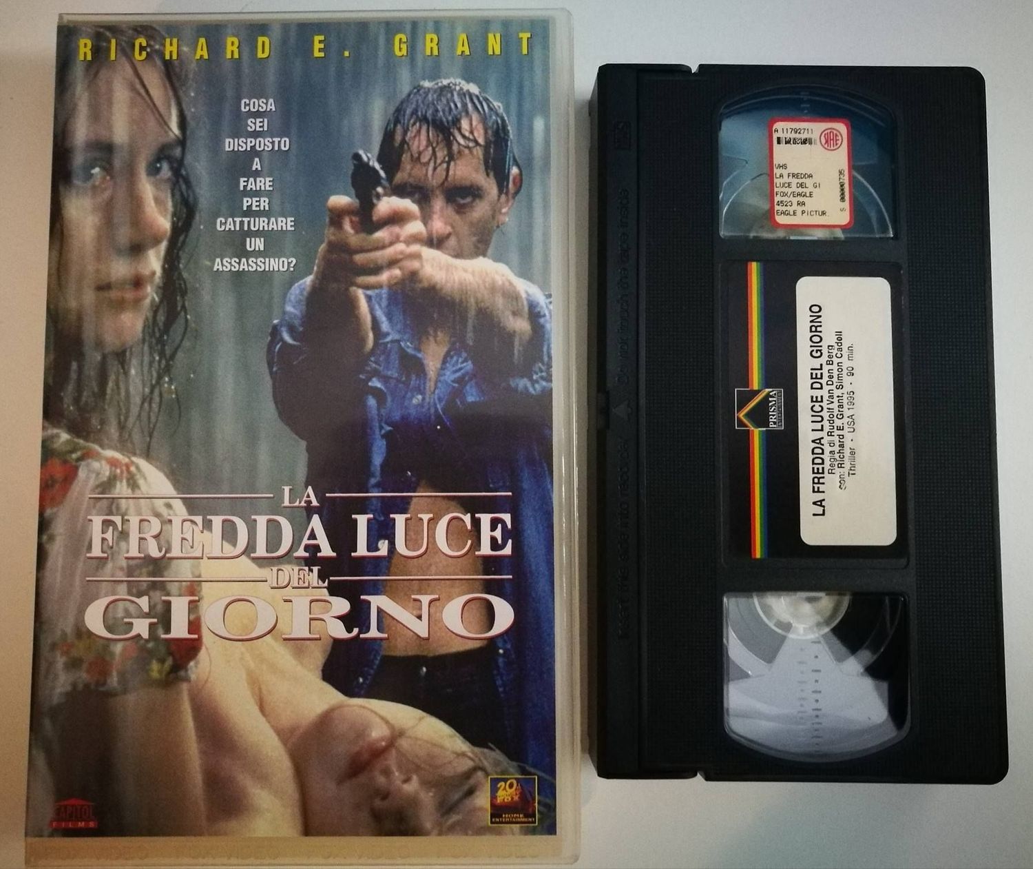 TeknoFilm - VHS – LA FREDDA LUCE DEL GIORNO di Rudolf van den Berg (1996) - 20TH CENTURY FOX (INEDITO IN DVD) TeknoFilm - VHS – LA FREDDA LUCE DEL GIORNO di Rudolf van den Berg (1996) - 20TH CENTURY FOX (INEDITO IN DVD)