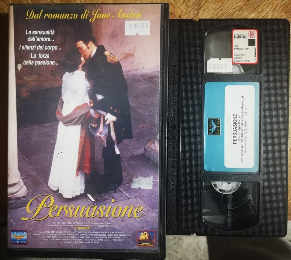 TeknoFilm - VHS – PERSUASIONE di Roger Michell (1995) - 20TH CENTURY FOX (INEDITO IN DVD)