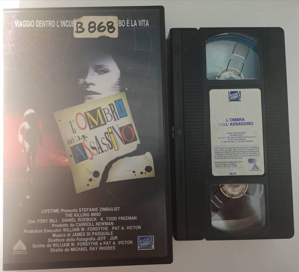 TeknoFilm - VHS – L'OMBRA DELL'ASSASSINO di Michael Ray Rhodes (1991) - FOX VIDEO (INEDITO IN DVD) TeknoFilm - VHS – L'OMBRA DELL'ASSASSINO di Michael Ray Rhodes (1991) - FOX VIDEO (INEDITO IN DVD)