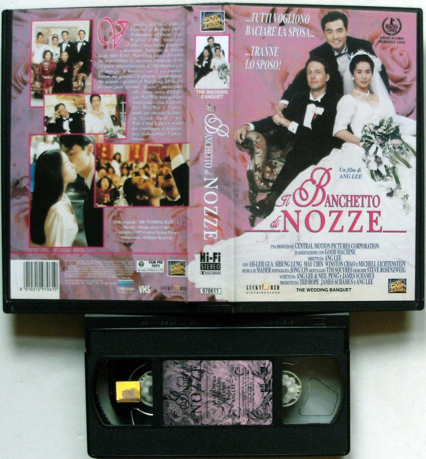 TeknoFilm - VHS – IL BANCHETTO DI NOZZE di Ang Lee (1993) - 20TH CENTURY FOX TeknoFilm - VHS – IL BANCHETTO DI NOZZE di Ang Lee (1993) - 20TH CENTURY FOX
