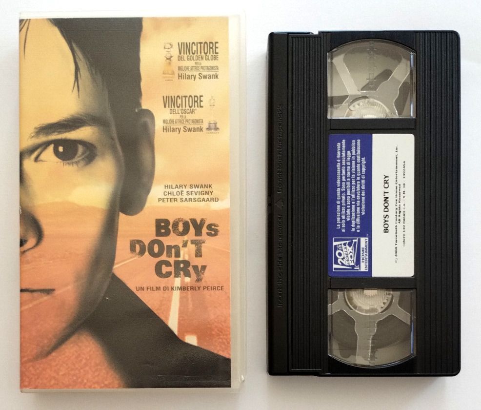 TeknoFilm - VHS – BOYS DON'T CRY di Kimberly Peirce (1999) - 20TH CENTURY FOX TeknoFilm - VHS – BOYS DON'T CRY di Kimberly Peirce (1999) - 20TH CENTURY FOX