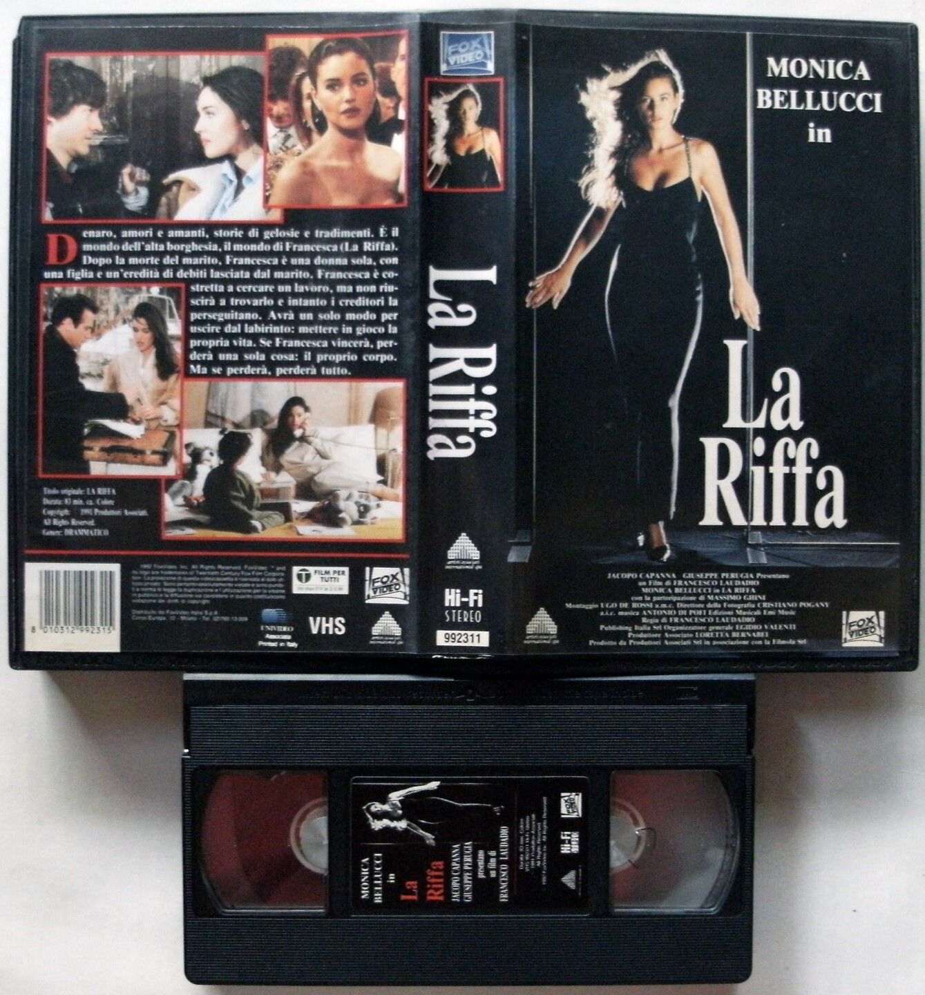 TeknoFilm - VHS – LA RIFFA di Francesco Laudadio (1991) - 20TH CENTURY FOX TeknoFilm - VHS – LA RIFFA di Francesco Laudadio (1991) - 20TH CENTURY FOX
