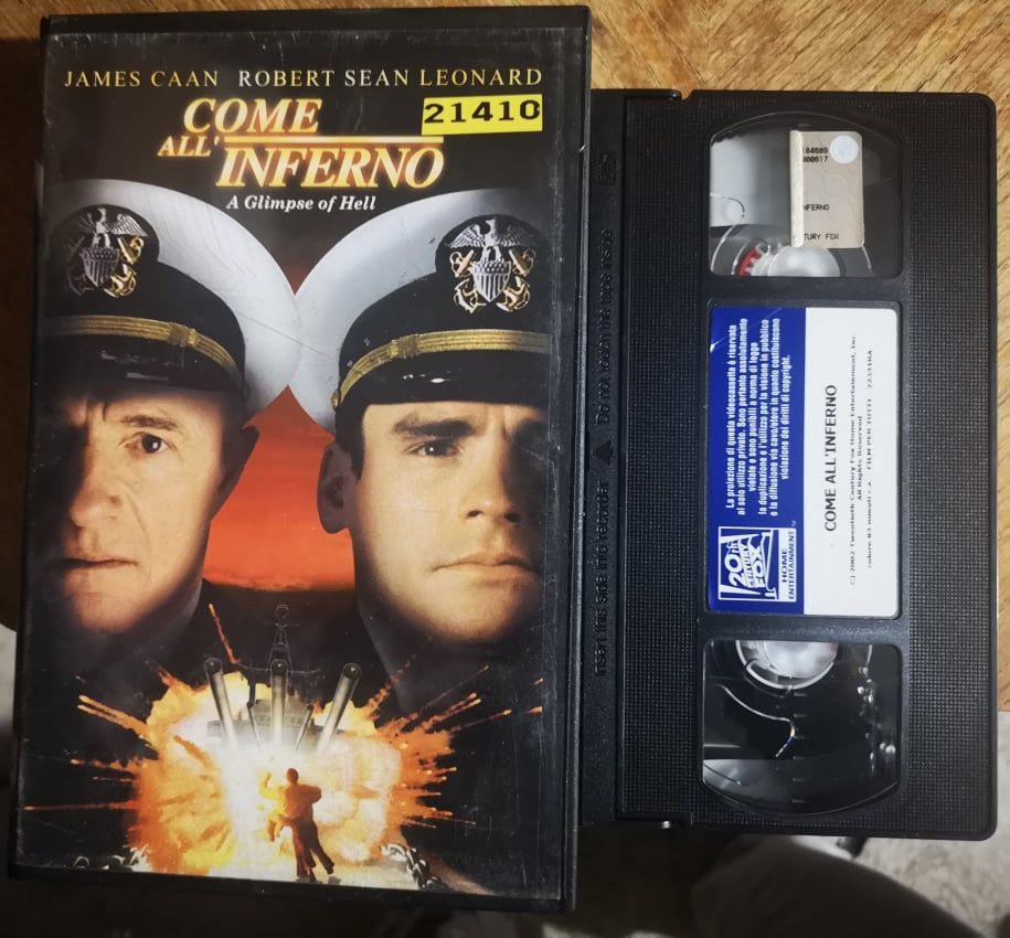 TeknoFilm - VHS – COME ALL'INFERNO di Mikael Salomon (2001) - 20TH CENTURY FOX (INEDITO IN DVD) TeknoFilm - VHS – COME ALL'INFERNO di Mikael Salomon (2001) - 20TH CENTURY FOX (INEDITO IN DVD)