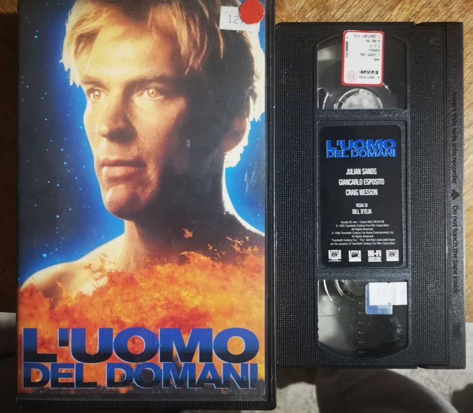 TeknoFilm - VHS – L'UOMO DEL DOMANI di Bill D'Elia (1996) - 20TH CENTURY FOX (INEDITO IN DVD)