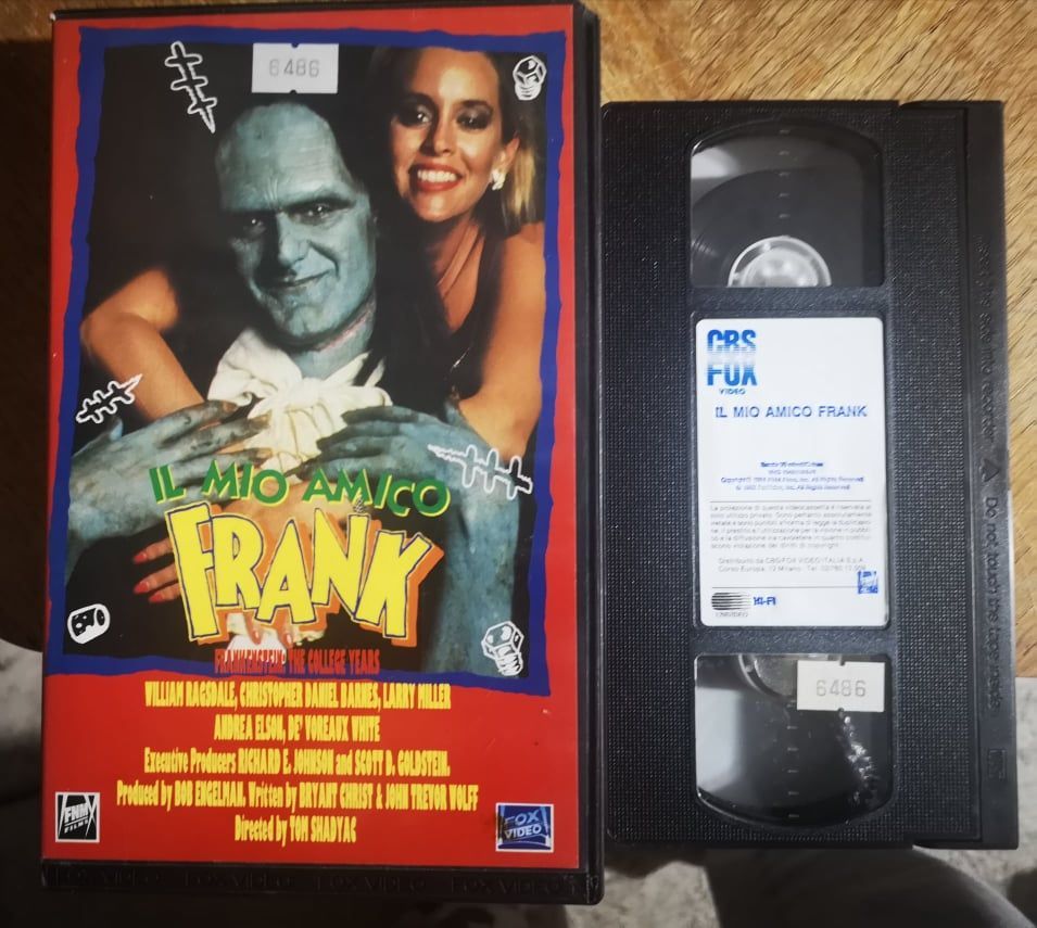 TeknoFilm - VHS – IL MIO AMICO FRANK di Tom Shadyac (1991) - FOX VIDEO (INEDITO IN DVD) TeknoFilm - VHS – IL MIO AMICO FRANK di Tom Shadyac (1991) - FOX VIDEO (INEDITO IN DVD)