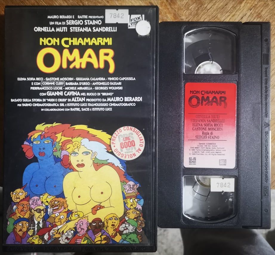 TeknoFilm - VHS – NON CHIAMARMI OMAR di Sergio Staino (1992) - FOX VIDEO (INEDITO IN DVD) TeknoFilm - VHS – NON CHIAMARMI OMAR di Sergio Staino (1992) - FOX VIDEO (INEDITO IN DVD)