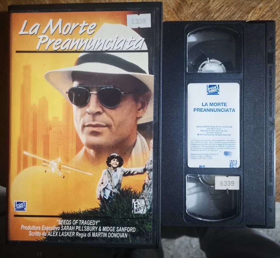 TeknoFilm - VHS – LA MORTE PREANNUNCIATA di Martin Donovan (1991) - FOX VIDEO (INEDITO IN DVD) TeknoFilm - VHS – LA MORTE PREANNUNCIATA di Martin Donovan (1991) - FOX VIDEO (INEDITO IN DVD)