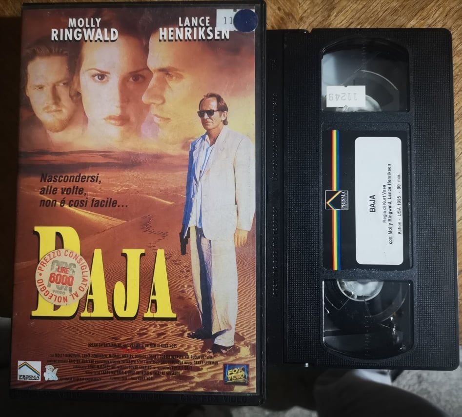 TeknoFilm - VHS – BAJA di Kurt Voss (1995) - FOX VIDEO (INEDITO IN DVD) TeknoFilm - VHS – BAJA di Kurt Voss (1995) - FOX VIDEO (INEDITO IN DVD)
