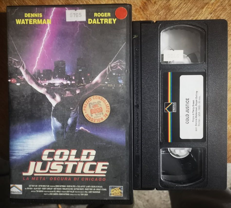 TeknoFilm - VHS – COLD JUSTICE - LA META' OSCURA DI CHICAGO di Terry Green (1993) - FOX VIDEO (INEDITO IN DVD)