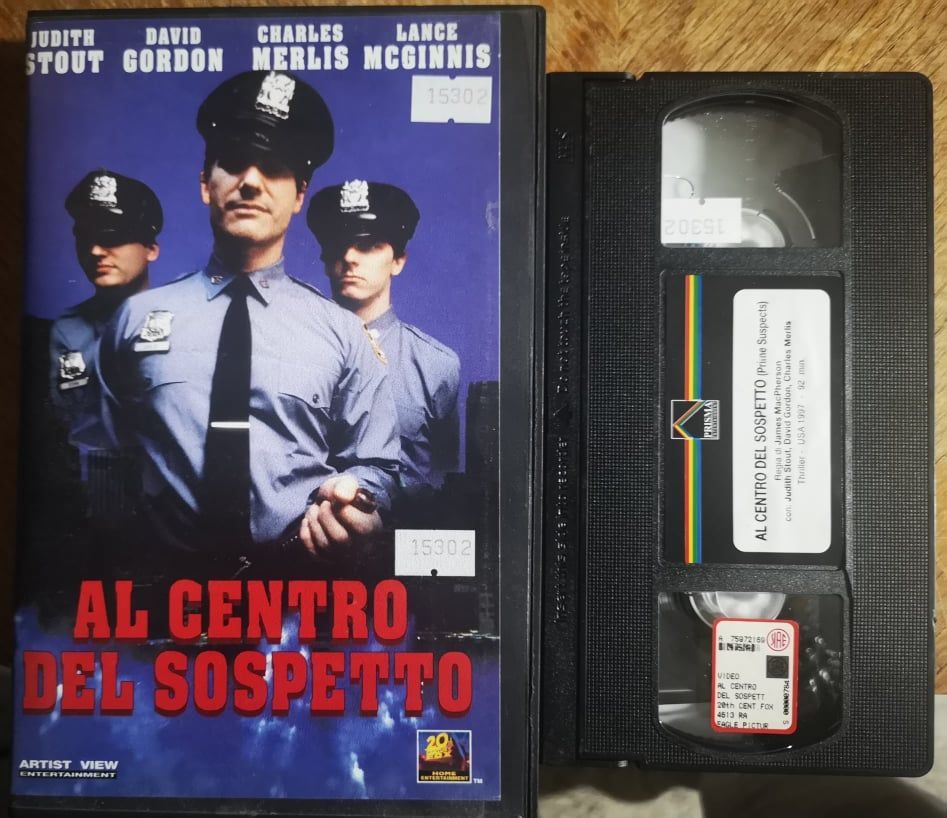 TeknoFilm - VHS – AL CENTRO DEL SOSPETTO  di James A. MacPherson (1997) - 20TH CENTURY FOX (INEDITO IN DVD)