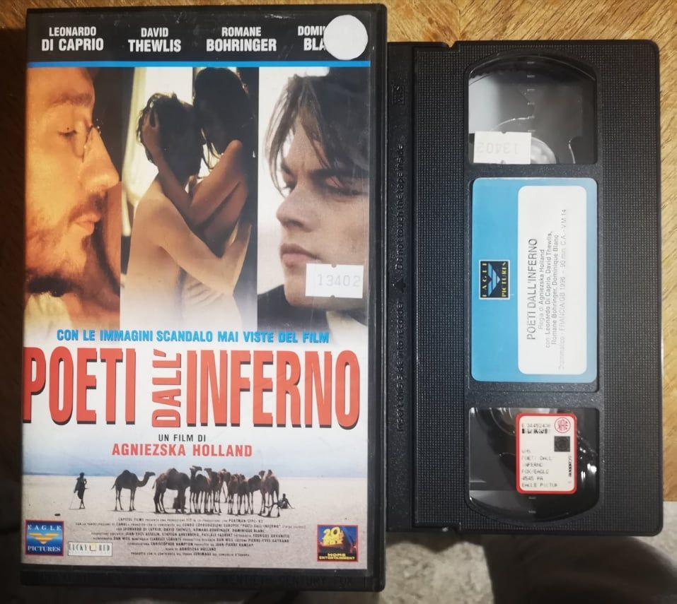TeknoFilm - VHS – POETI DALL'INFERNO di Agnieszka Holland (1995) - 20TH CENTURY FOX (INEDITO IN DVD)