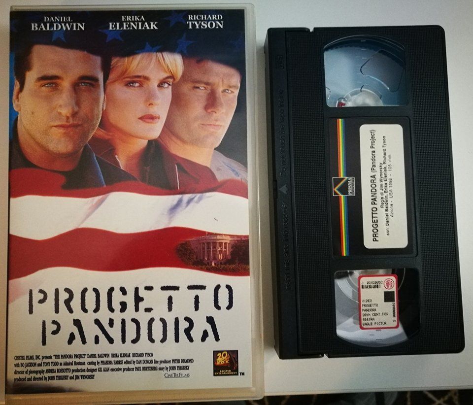 TeknoFilm - VHS – PROGETTO PANDORA di John Terlesky e Jim Wynorski (1998) - 20TH CENTURY FOX (INEDITO IN DVD) TeknoFilm - VHS – PROGETTO PANDORA di John Terlesky e Jim Wynorski (1998) - 20TH CENTURY FOX (INEDITO IN DVD)