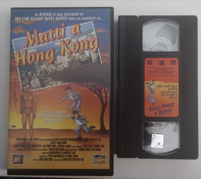 TeknoFilm - VHS – MATTI A HONG KONG di Wellson Chin (1993) - FOX VIDEO (INEDITO IN DVD)