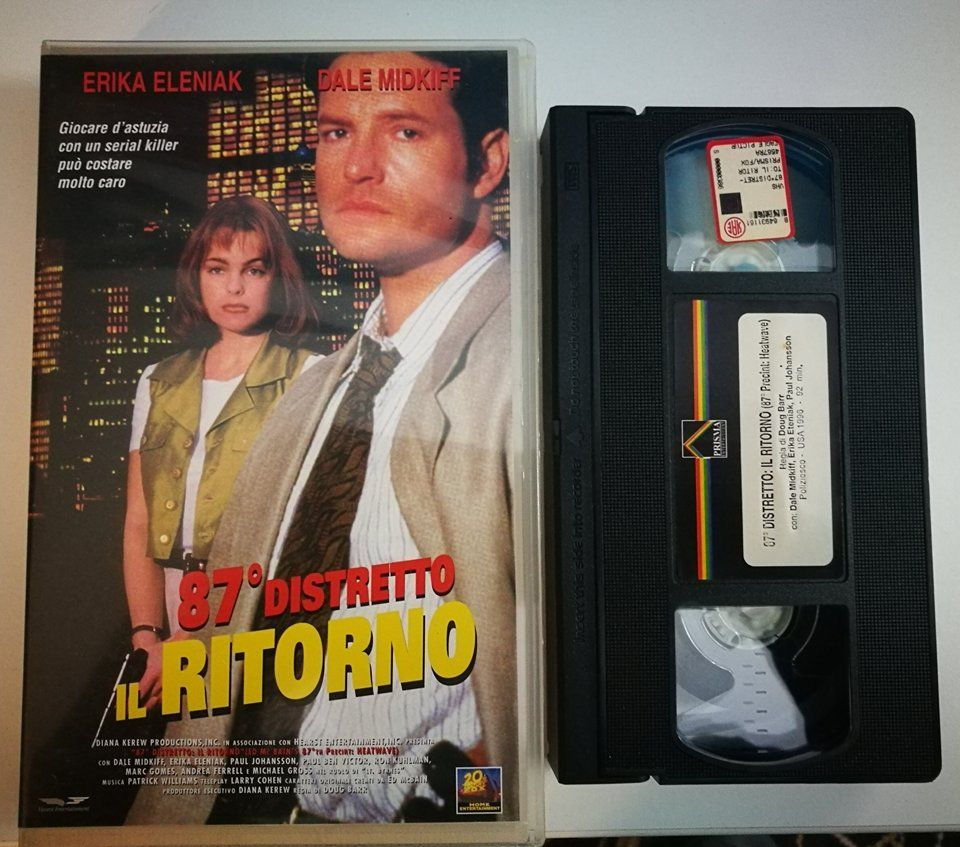 TeknoFilm - VHS – 87° DISTRETTO - IL RITORNO di Douglas Barr (1997) - 20TH CENTURY FOX (INEDITO IN DVD)
