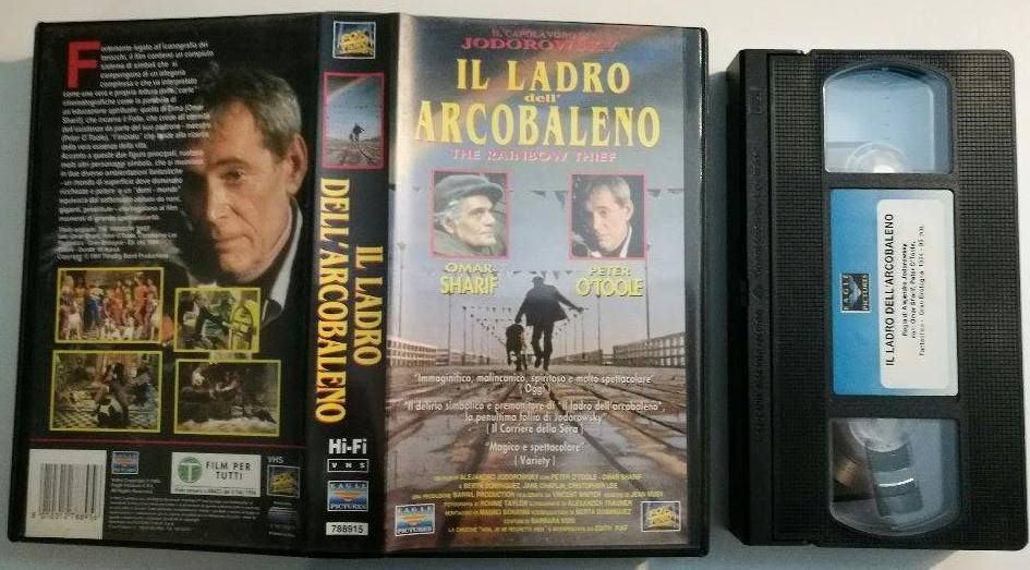 TeknoFilm - VHS – IL LADRO DELL'ARCOBALENO di Alejandro Jodorowsky (1990) - FOX VIDEO (INEDITO IN DVD) TeknoFilm - VHS – IL LADRO DELL'ARCOBALENO di Alejandro Jodorowsky (1990) - FOX VIDEO (INEDITO IN DVD)