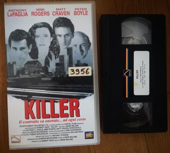 TeknoFilm - VHS – KILLER di Mark Malone (1994) - FOX PRISMA (INEDITO IN DVD) TeknoFilm - VHS – KILLER di Mark Malone (1994) - FOX PRISMA (INEDITO IN DVD)
