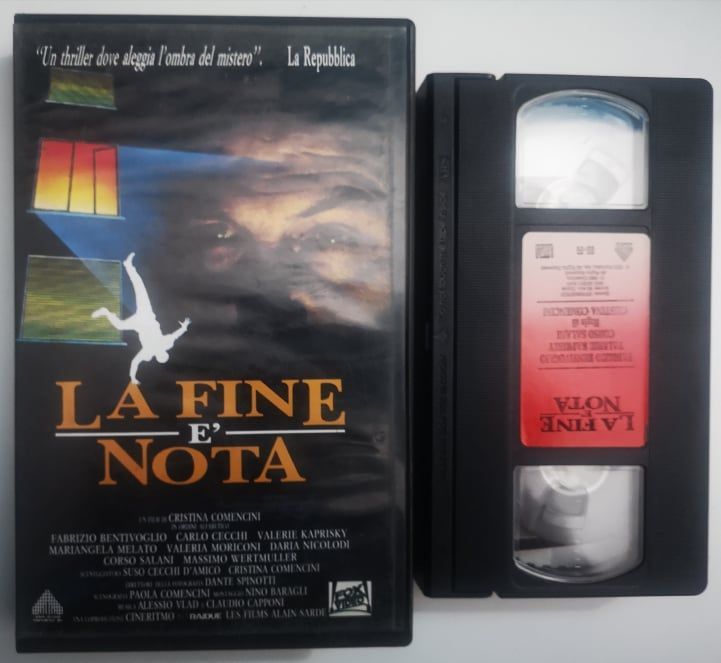 TeknoFilm - VHS – LA FINE E' NOTA di Cristina Comencini (1992) - FOX PRISMA (INEDITO IN DVD) TeknoFilm - VHS – LA FINE E' NOTA di Cristina Comencini (1992) - FOX PRISMA (INEDITO IN DVD)