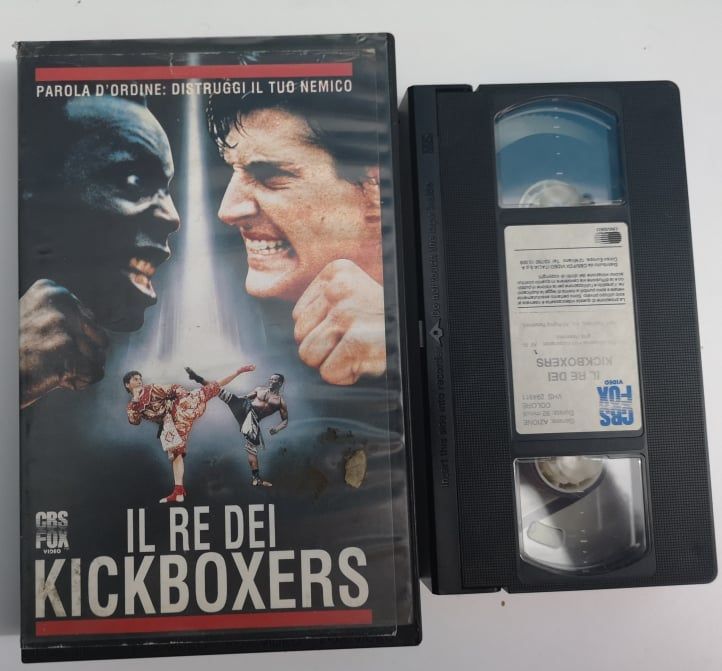 TeknoFilm - VHS – IL RE DEI KICKBOXERS di Lucas Lowe (1990) - CBS FOX TeknoFilm - VHS – IL RE DEI KICKBOXERS di Lucas Lowe (1990) - CBS FOX