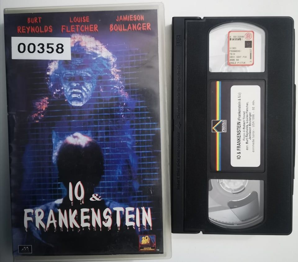 TeknoFilm - VHS – IO E FRANKENSTEIN di Robert Tinnell (1996) - 20TH CENTURY FOX (INEDITO IN DVD)