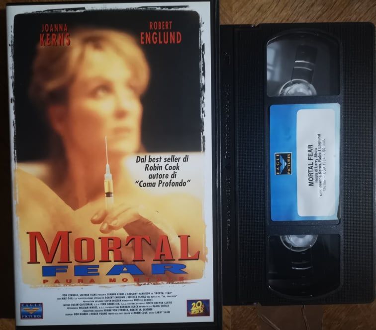 TeknoFilm - VHS – MORTAL FEAR - PAURA MORTALE di Larry Shaw  (1994) - 20TH CENTURY FOX (INEDITO IN DVD)