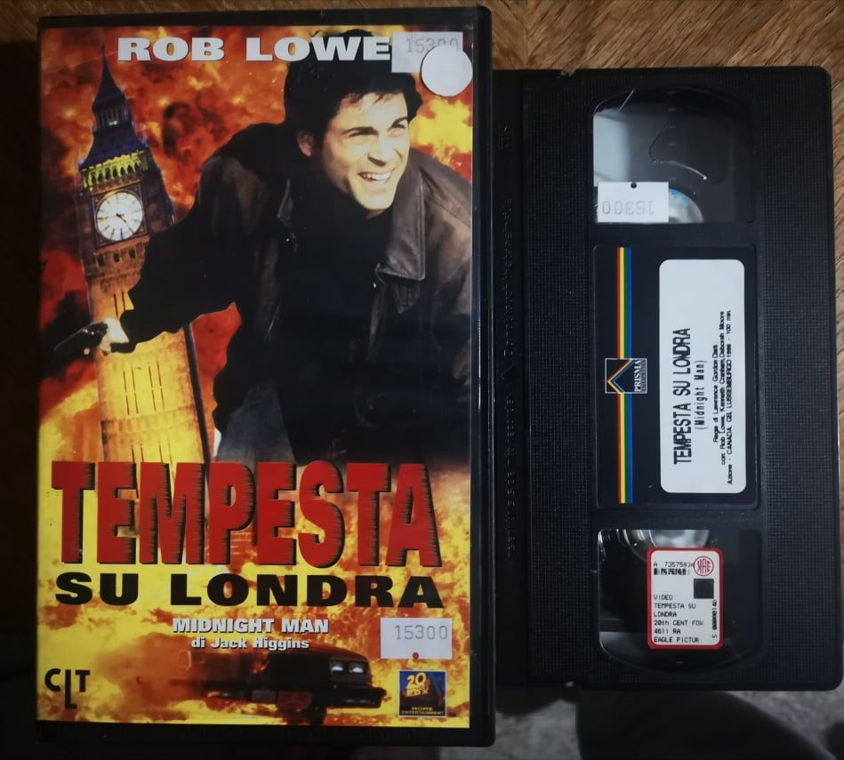 TeknoFilm - VHS – MIDNIGHT MAN - TEMPESTA SU LONDRA di Lawrence Gordon Clark (1995) - 20TH CENTURY FOX (INEDITO IN DVD) TeknoFilm - VHS – MIDNIGHT MAN - TEMPESTA SU LONDRA di Lawrence Gordon Clark (1995) - 20TH CENTURY FOX (INEDITO IN DVD)