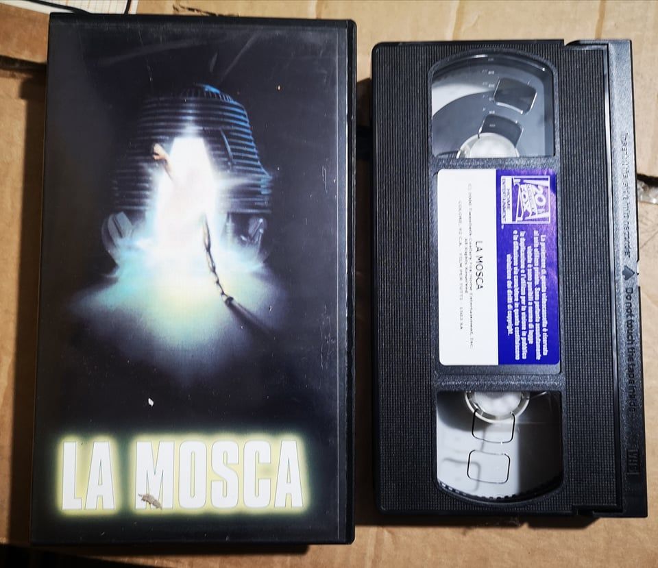 TeknoFilm - VHS – LA MOSCA di David Cronenberg (1986) - 20TH CENTURY FOX TeknoFilm - VHS – LA MOSCA di David Cronenberg (1986) - 20TH CENTURY FOX