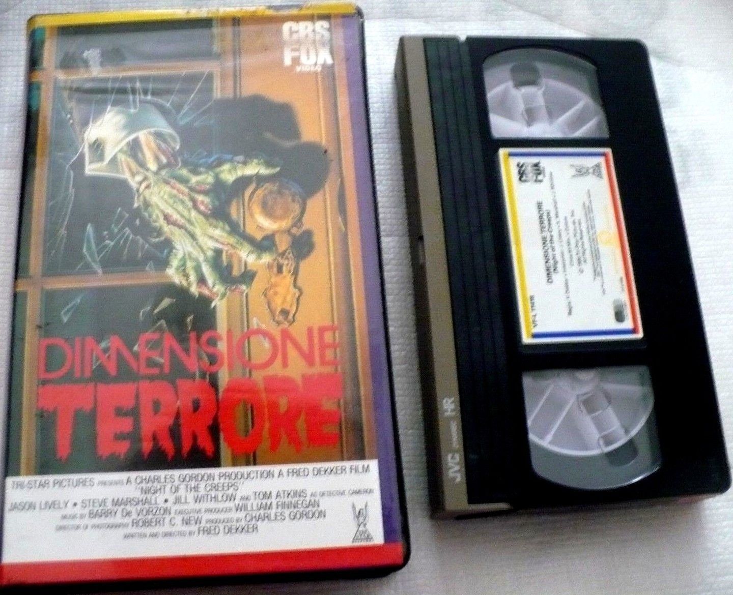 TeknoFilm - VHS – DIMENSIONE TERRORE di Fred Dekker (1986) - CBS FOX TeknoFilm - VHS – DIMENSIONE TERRORE di Fred Dekker (1986) - CBS FOX