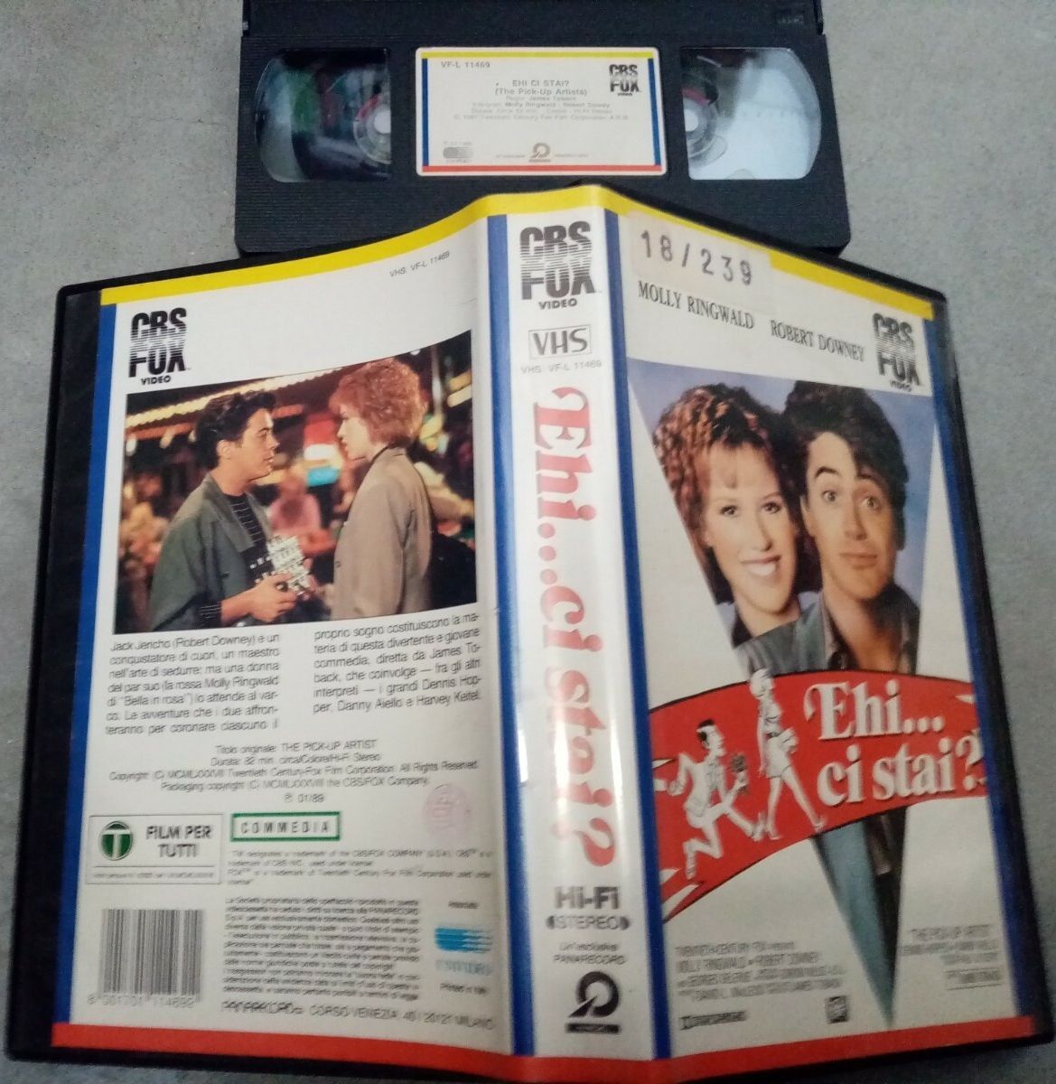 TeknoFilm - VHS – EHI, CI STAI? di James Toback (1987) - CBS FOX TeknoFilm - VHS – EHI, CI STAI? di James Toback (1987) - CBS FOX