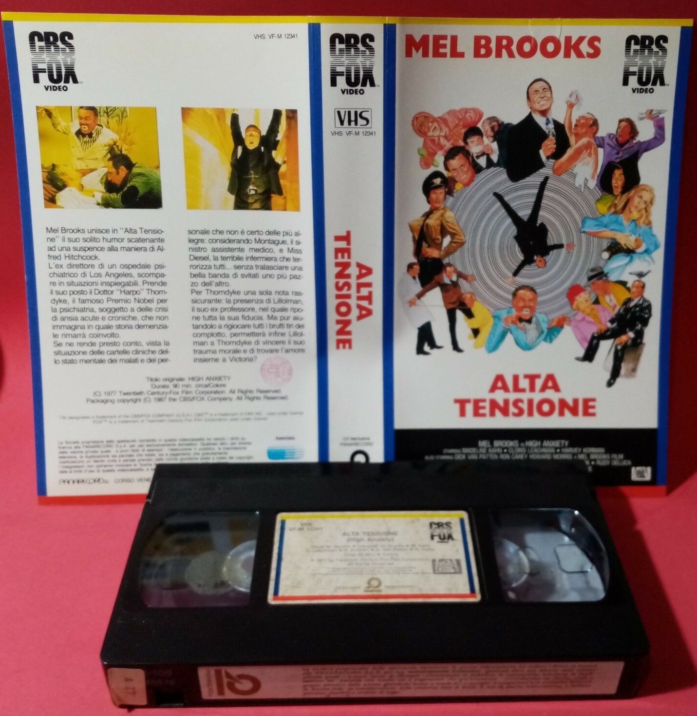 TeknoFilm - VHS – ALTA TENSIONE di Mel Brooks (1977) - CBS FOX TeknoFilm - VHS – ALTA TENSIONE di Mel Brooks (1977) - CBS FOX
