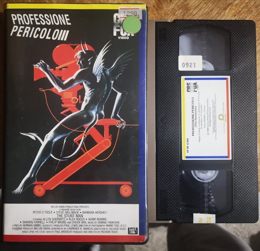 TeknoFilm - VHS – PROFESSIONE PERICOLO di Richard Rush (1980) - CBS FOX TeknoFilm - VHS – PROFESSIONE PERICOLO di Richard Rush (1980) - CBS FOX