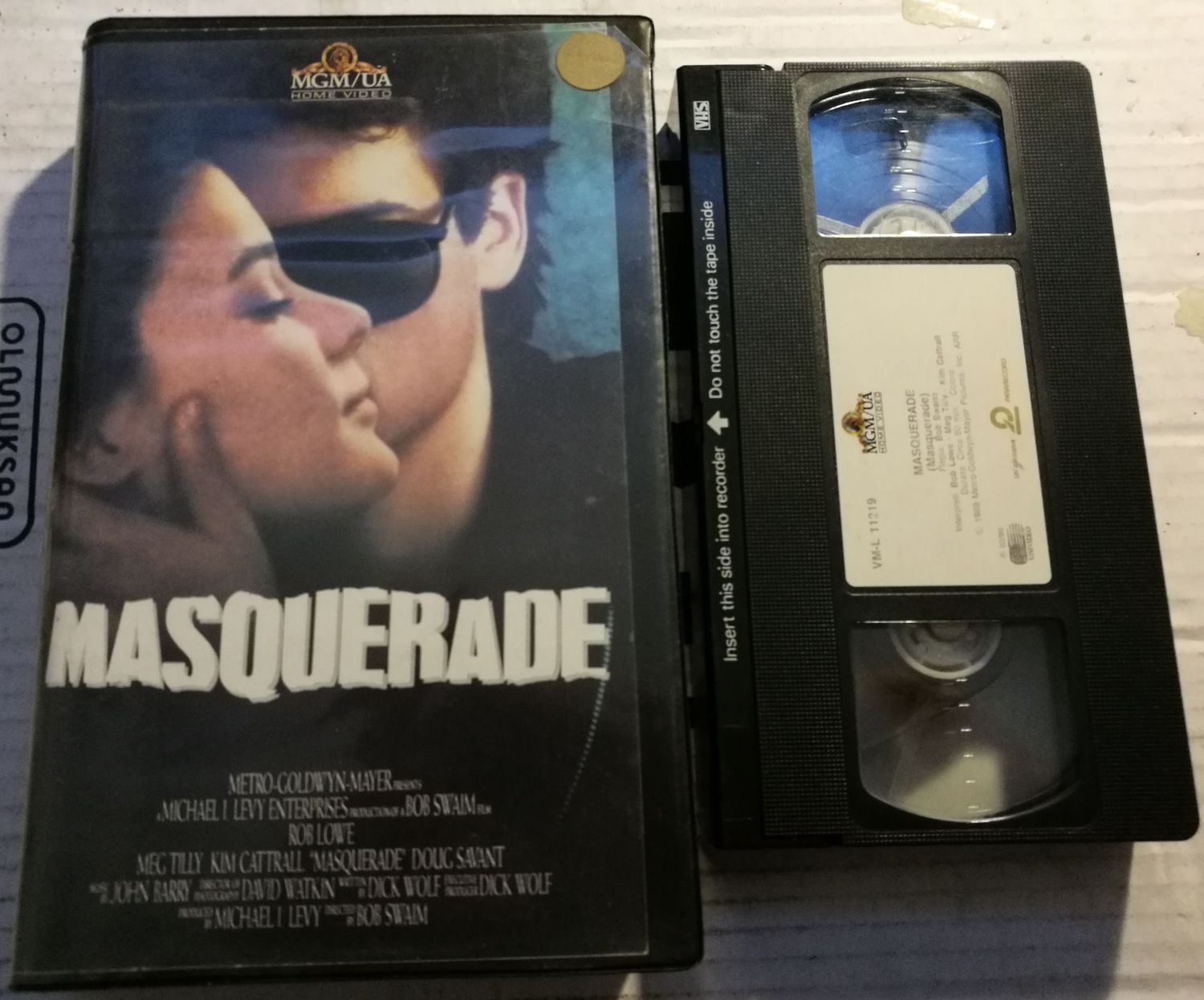 TeknoFilm - VHS – MASQUERADE di Bob Swaim (1988) - MGM TeknoFilm - VHS – MASQUERADE di Bob Swaim (1988) - MGM