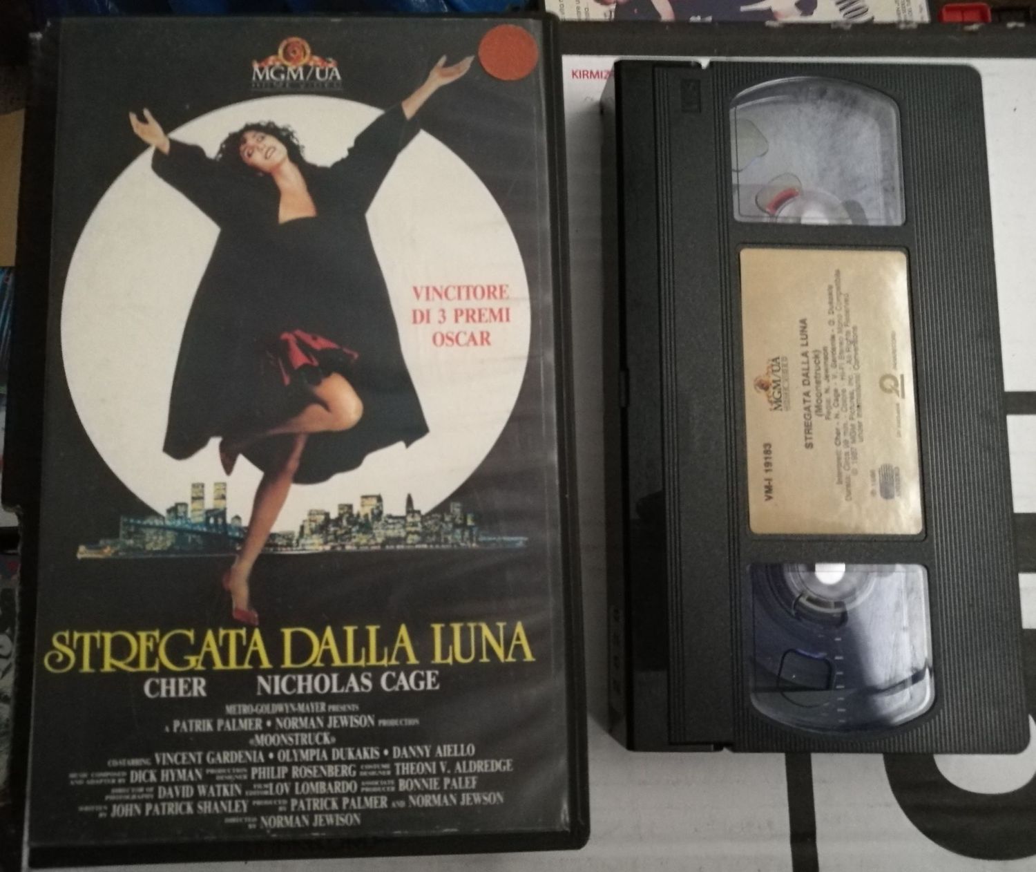 TeknoFilm - VHS – STREGATA DALLA LUNA di Norman Jewison (1987) - MGM