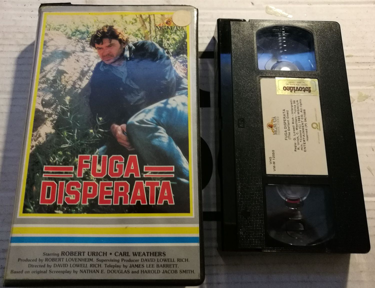 TeknoFilm - VHS – FUGA DISPERATA di David Lowell Rich (1986) - MGM (INEDITO IN DVD) TeknoFilm - VHS – FUGA DISPERATA di David Lowell Rich (1986) - MGM (INEDITO IN DVD)